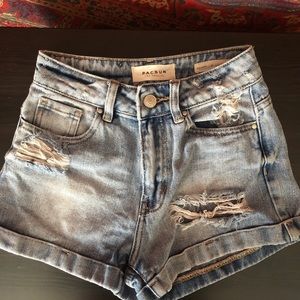 Pac Sun High Waisted Shorts